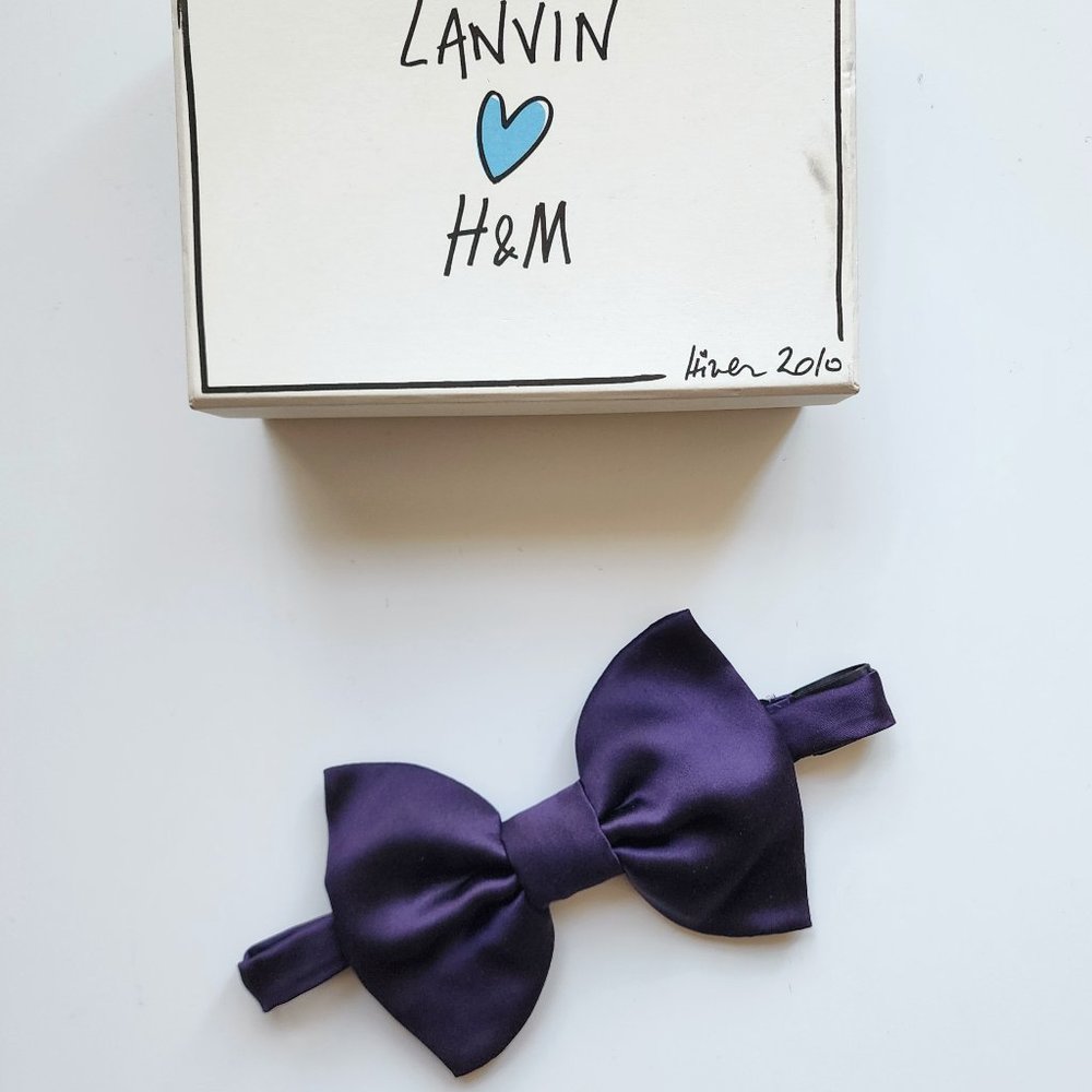 LANVIN x H&M (2010) - AUTHENTIC LANVIN (ELBER ALBAZ) BOW TIE
